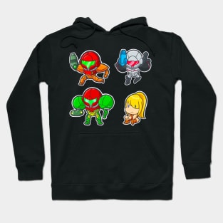 Chibi Metroid (Pack 2) Hoodie